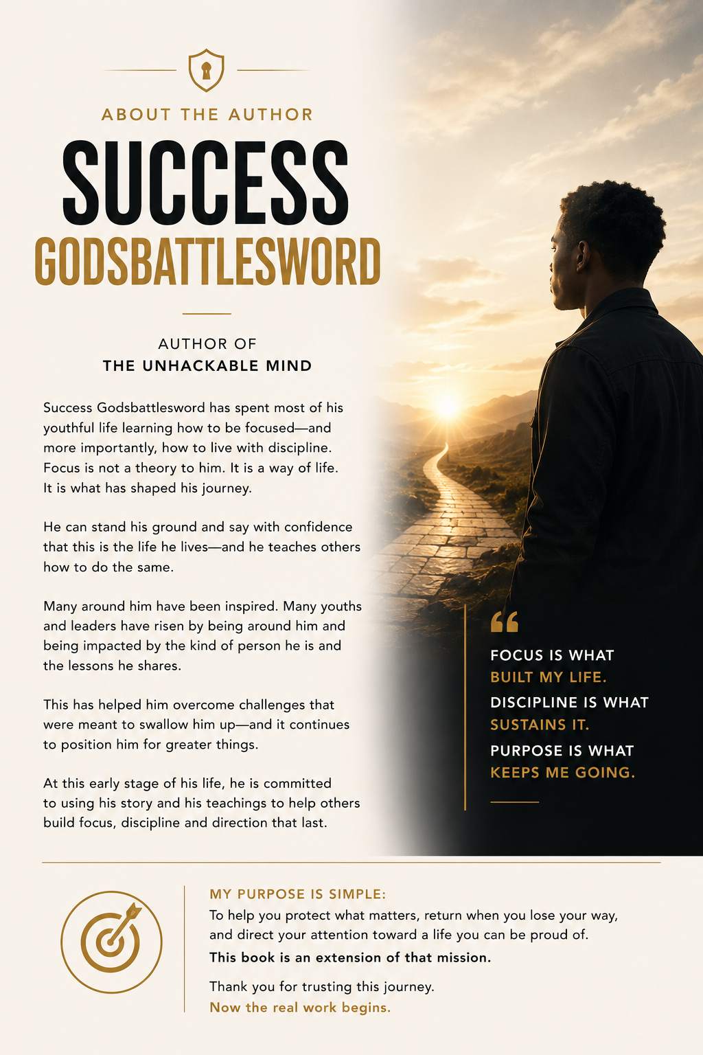 About the Author — Success Godsbattlesword
